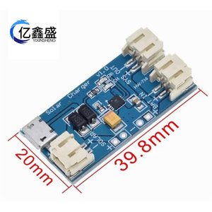 Controlador de Carga Solar YIXINSHENG CN3065 4.4-6V, Módulo Cargador de Batería USB, Placa de Carga para Mini Panel Solar - Product Image 3