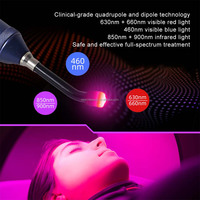 Appareil de luminothérapie rechargeable à main pour le visage et le corps, soins de la peau à domicile, anti-âge, soulagement de la douleur, stylo de physiothérapie