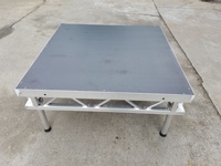 Marco de aluminio Estructura ajustable Plataforma de escenario de concierto Litedeck Piso de escenario de baile al aire libre para eventos