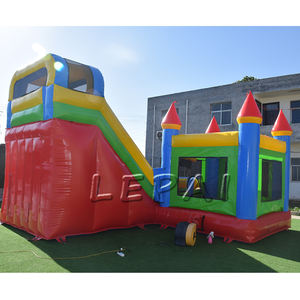 <span class=keywords><strong>Maison</strong></span> de rebond sèche et humide gonflable de qualité commerciale avec toboggan château de saut amusant intérieur extérieur pour la <span class=keywords><strong>location</strong></span> de fêtes - Product Image 4