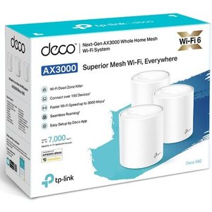Routers <span class=keywords><strong>Mesh</strong></span> de Doble Banda Wi-Fi 6 de la Serie <span class=keywords><strong>Deco</strong></span> de <span class=keywords><strong>TP</strong></span>-<span class=keywords><strong>Link</strong></span>, X10, X20, X50, X60 Pro, Redes <span class=keywords><strong>Mesh</strong></span> con Roaming sin Interrupciones - Product Image 4