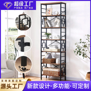 Multi-layer shelving unit, light and medium sized wooden <b>shelf</b> for home use, living room, warehouse, storage <b>rack</b>, flower - Product Image 4