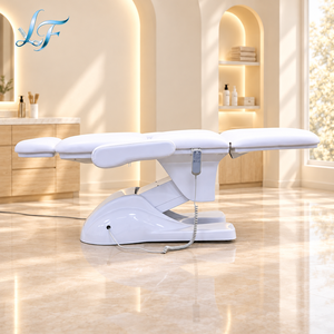 Fauteuil électrique pour soins du visage, lit d'esthétique inclinable réglable, <span class=keywords><strong>table</strong></span> de massage pour spa, salon de beauté, équipement pour tatouage et extensions de cils - Product Image 5