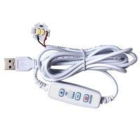 Panneau LED USB à haute luminosité avec interrupteur de gradation progressif, contrôle 5W 10W 12W, carte de circuit imprimé LED circulaire, carte de circuit imprimé LED pour décoration DIY
