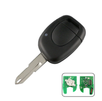 Clés de véhicule intelligentes à lame NE73 non coupées pour Renault Clio Master Twingo Kangoo Scenic Espace Coque de clé à distance ID46 PCF7946 Puce
