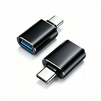 Adaptateur OTG USB 3.0 Type C vers DC, 5 Gbps, haute vitesse, mini, en alliage d'aluminium, Plug and Play, pour nouveaux téléphones mobiles, ordinateurs portables de jeu