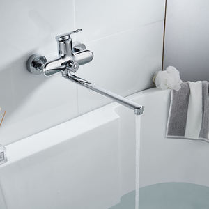VENTE FLASH Robinet de douche moderne en laiton chromé à poignée unique et double fonction, modèle LEBED LBD-6104102-30E, par le fabricant de sanitaires de Zhejiang - Product Image 1