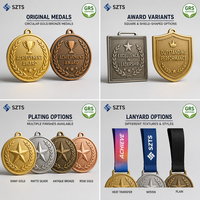 Médaille de récompense haut de gamme personnalisée, logo et motifs sur mesure, médaille de prix personnalisée en usine pour courses de course, tournois et galas sportifs