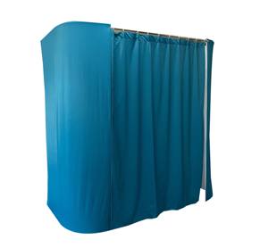 חם מכירה מותאם אישית הלבשה חדר מתקפל נייד קופץ בגדים בגדים בגדים מתכת חנות אלומיניום חנות חנות עבור מופע מסחר - Product Image 3