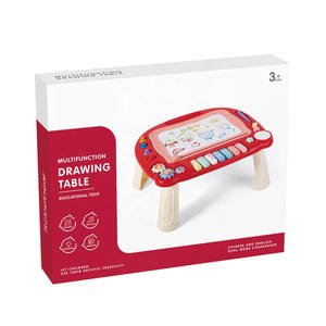 Dowellin益智玩具婴儿活动桌学习桌音乐玩具带钢琴绘画学习板儿童玩具 - Product Image 6