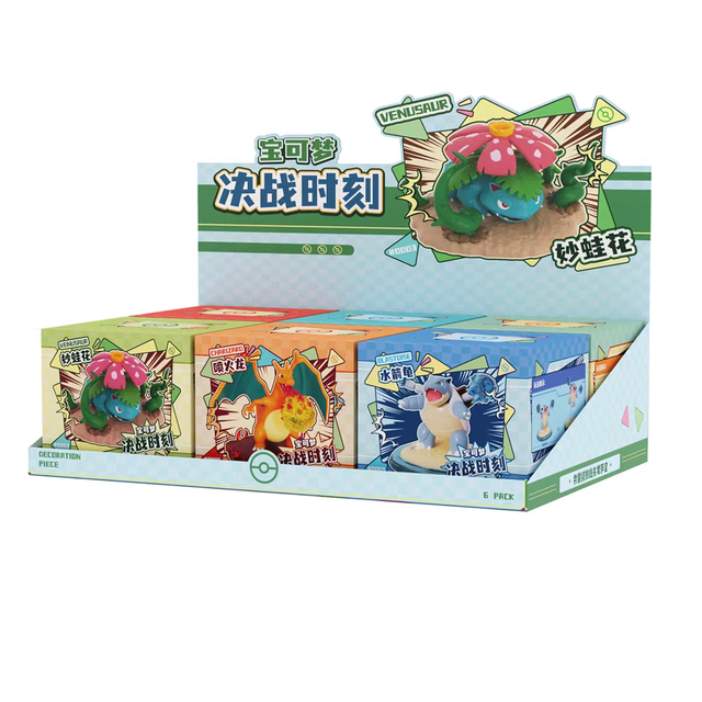 2026 Hot Sale 100% Original Pokemoned Battle Moment Series Ornaments Blind Box Pvc Anime Figure Toys for Decoration