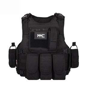 Gilet tactique de chasse VT-322, camouflage, Molle, polyester, sangle de poitrine, homme - Product Image 1