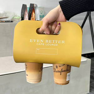 แก้วกระดาษเคลือบสีขาวพิมพ์ดิจิตอล CMYK แบบใช้แล้วทิ้ง สำหรับเครื่องดื่ม ย่อยสลายได้ทางชีวภาพ แบบผนังเดียว - Product Image 2