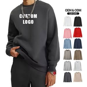 เสื้อสเวตเชิ้ตคอปกโอเวอร์ไซส์ ยูนิเซ็กซ์ ผ้าฝ้าย ทรงลำลอง ใส่สบาย แขนยาว อุ่นสบายสำหรับฤดูใบไม้ร่วง มีกระเป๋าปักลาย ขายส่งจำนวนมาก - Product Image 2