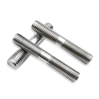 OEM 316 Stainless Steel Double End Threaded Studs Bolts Screws Rod with Surface Finish Options