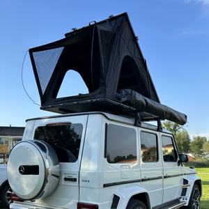 Tente de toit de voiture de randonnée en aluminium pour <span class=keywords><strong>camping</strong></span> de plein air Tente de toit de véhicules personnalisée Tente de toit à clapet Tente de toit à coque dure - Product Image 6