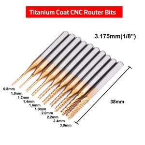 Lingyue 40Pcs End Mills <span class=keywords><strong>CNC</strong></span> <span class=keywords><strong>Router</strong></span> Bits 0.8 ~ 3Mm Shank <span class=keywords><strong>CNC</strong></span> Cutter Phay Khắc <span class=keywords><strong>Bit</strong></span> Thiết Lập 3018 <span class=keywords><strong>CNC</strong></span> <span class=keywords><strong>Router</strong></span> End Mill - Product Image 3