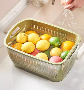 Paniers multifonctionnels de lavage de légumes de cuisine de ménage paniers de drainage de grande capacité - Product Image 6