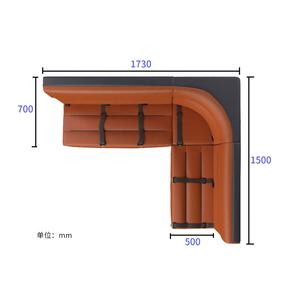 Sièges arrière personnalisés multistyle grand canapé Sprinter modifié pour Mercedes <span class=keywords><strong>Benz</strong></span> sprinter VAN - Product Image 2