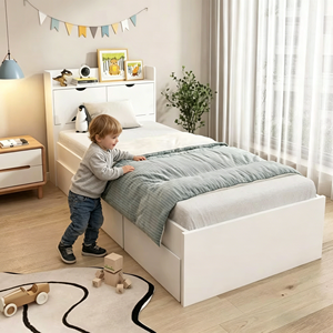 <span class=keywords><strong>Letto</strong></span> <span class=keywords><strong>Singolo</strong></span> in Legno <span class=keywords><strong>con</strong></span> Cassetto e Contenitore Letti Moderni di Lusso Mobili per Camera da <span class=keywords><strong>Letto</strong></span> - Product Image 6