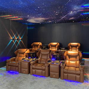 เก้าอี้โซฟาแบบแคปซูลเดี่ยวสำหรับโฮมเธียเตอร์หรูหราทันสมัย - Product Image 6