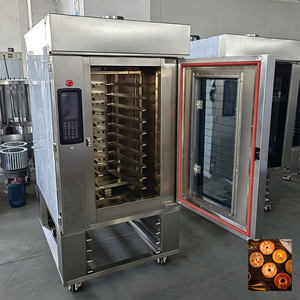Four rotatif à air chaud pour la production <span class=keywords><strong>de</strong></span> pain, gâteaux et croissants en boulangerie, également utilisé pour rôtir le <span class=keywords><strong>cochon</strong></span> d'été - Product Image 1