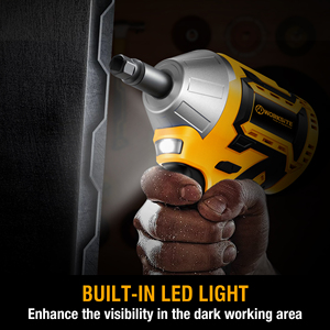 Llave <span class=keywords><strong>de</strong></span> <span class=keywords><strong>Impacto</strong></span> Inalámbrica WORKSITE, Llave Eléctrica <span class=keywords><strong>de</strong></span> 20V con Batería, Llaves <span class=keywords><strong>de</strong></span> Alto Torque - Product Image 4