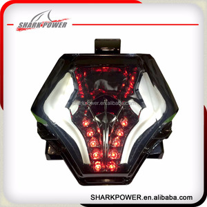 Luz trasera Led de reacondicionamiento de motocicleta Shark Power, luz de freno, luz de giro, lámpara trasera para <span class=keywords><strong>Yamaha</strong></span> R3/r25/1/2/12/12/12/12/LC150 - Product Image 4