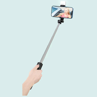 Perche à selfie pour téléphone portable, mini trépied, télécommande universelle, support universel pour téléphone portable