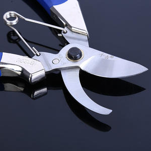 Sécateur de jardinage professionnel en acier inoxydable bleu 20-30 mm pour l'horticulture et l'agriculture, directement de l'usine - Product Image 4