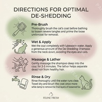 Champú Deslanador para Gatos de Marca Blanca con Proteína de Avena y Extracto de Aloe para Control de Bolas de Pelo, Sin Perfume, Suministros de Limpieza para Mascotas, Proveedor