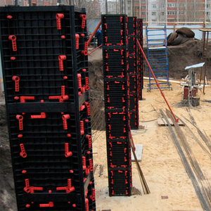 Matériaux de construction Coffrage en plastique pour colonne Coffrage en béton pour dalle Coffrage en plastique - Product Image 5