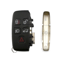 Ran-ge Ro-ver Key Cover Fob Shell Remplacement 5 Boutons Range Rover Sport Evoque Discovery 4 Freelander LR4 2010-15 Clés De Véhicule