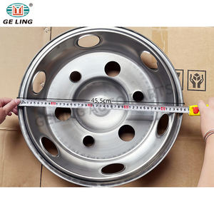 Universelle 17,5 Zoll 6-Loch Edelstahl Radnabenverkleidung für Pickup und LKW von Isuzu, Toyota, <span class=keywords><strong>Hino</strong></span>, Nissan, Mitsubishi - Product Image 2