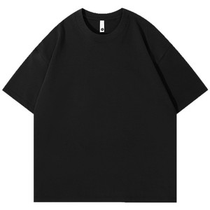 Camiseta Vintage de Algodón Puro Americano de 300g, <span class=keywords><strong>para</strong></span> <span class=keywords><strong>Hombre</strong></span> y Mujer, Color Sólido, Holgada, Lisa - Product Image 2