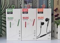 Sampel Gratis Somostel CJ13 Headphone Earphone Warna Kontras Hijau Merah Hitam 3.5mm Berkabel Bahan Logam Earphone untuk Android