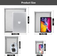 Sac de protection RFID imperméable et ignifuge personnalisé, sac de sécurité Faraday bloquant les signaux pour téléphone, ordinateur portable, tablette
