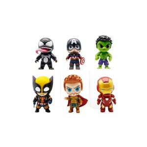 Set di <span class=keywords><strong>Action</strong></span> <span class=keywords><strong>Figure</strong></span> Anime <span class=keywords><strong>Marvel</strong></span> Venom, Giocattoli 3D, Accessori per Decorazione Auto, Statuette da Collezione, Regali per Feste, Vendita all'Ingrosso - Product Image 6