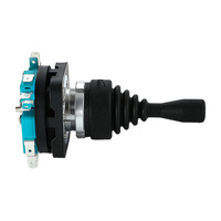 Commutateur à joystick croisé avec contacts en argent pur, ouverture de 30 mm, direction flexible, fonctions de verrouillage et de réinitialisation automatiques, 600V15A