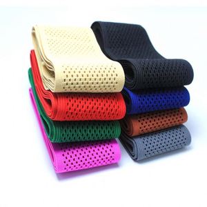 メンズショーツ用カラフルで調節可能、伸縮性があり通気性のあるポリエステル製ダブルメッシュコーン柄ゴムバンド - Product Image 2