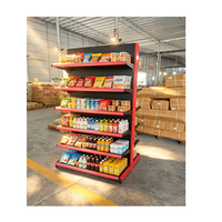 Étagères de supermarché Gui Chang, rayonnages métalliques pour supermarché, unité d'affichage, présentoir, niveaux réglables