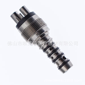 Accessoire pour turbine dentaire électrique Sirona, connecteur rapide 4 broches, source d'alimentation métallique, sans lumière - Product Image 5