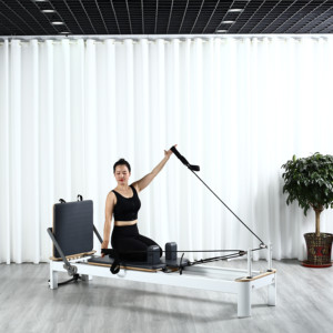 <span class=keywords><strong>VOG</strong></span> <span class=keywords><strong>VOG</strong></span>-PL019 Reformer de Pilates - Aleación de Aluminio Ajustable y Portátil para Estudios, Uso Doméstico, Yoga y Fitness - Product Image 2