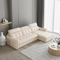 Canapé-lit moderne de luxe de nouvelle conception à succès, en forme de L, meubles de maison, canapé simple avec rangement pour le salon