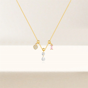Collar CANNER de Plata 925 con Elegante Diseño de Mariposa y Estrella, Chapado en Oro de 18k, Serie Clover para Niñas - Product Image 4
