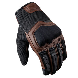 Guantes de moto de verano Carburo RETRO MESH CE Marrón XL - Product Image 1