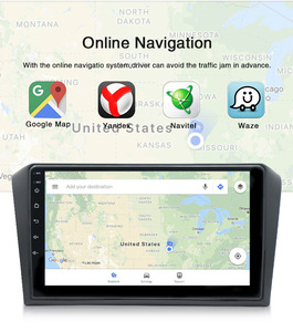 9นิ้ว2.5D หน้าจอสัมผัส2 Din สเตอริโอรถจีพีเอสวิทยุ <span class=keywords><strong>Android</strong></span> 9.1เครื่องเล่นดีวีดีสำหรับมาสด้า<span class=keywords><strong>3</strong></span> 2006-2011 - Product Image 2