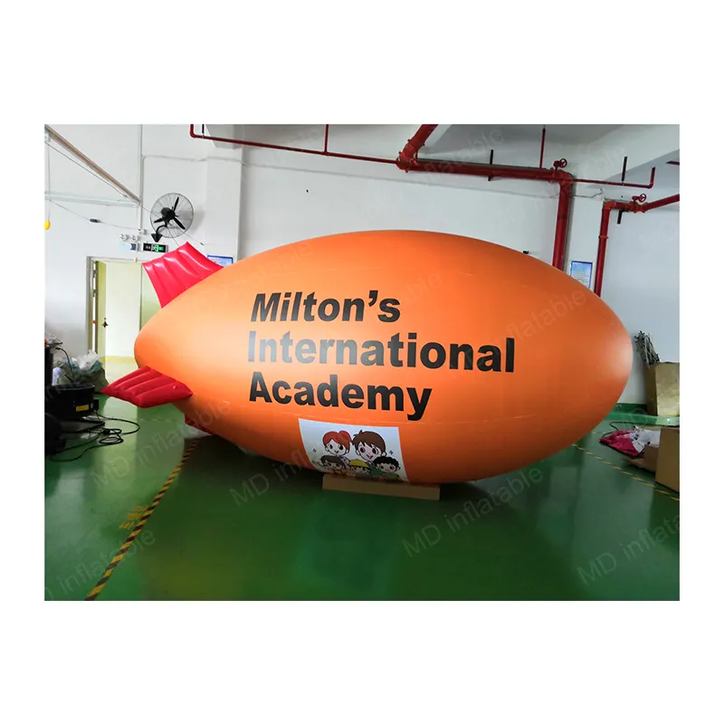 2022 Hot sale inflatable zeppelin airship helium balloon for advertising