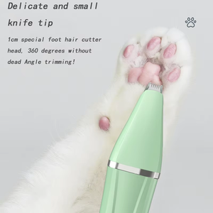 Fábrica NiBao Suministra el Nuevo Set de Cortapelos 4 en 1 Recargable para Patas de Mascotas 2024 para Perros y Gatos - Product Image 4