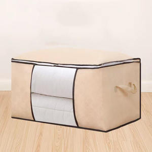 Lot de 6 sacs de rangement pour vêtements de 90 L, sacs de rangement pliables pour couvertures, contenants de rangement pour organiser la chambre - Product Image 3